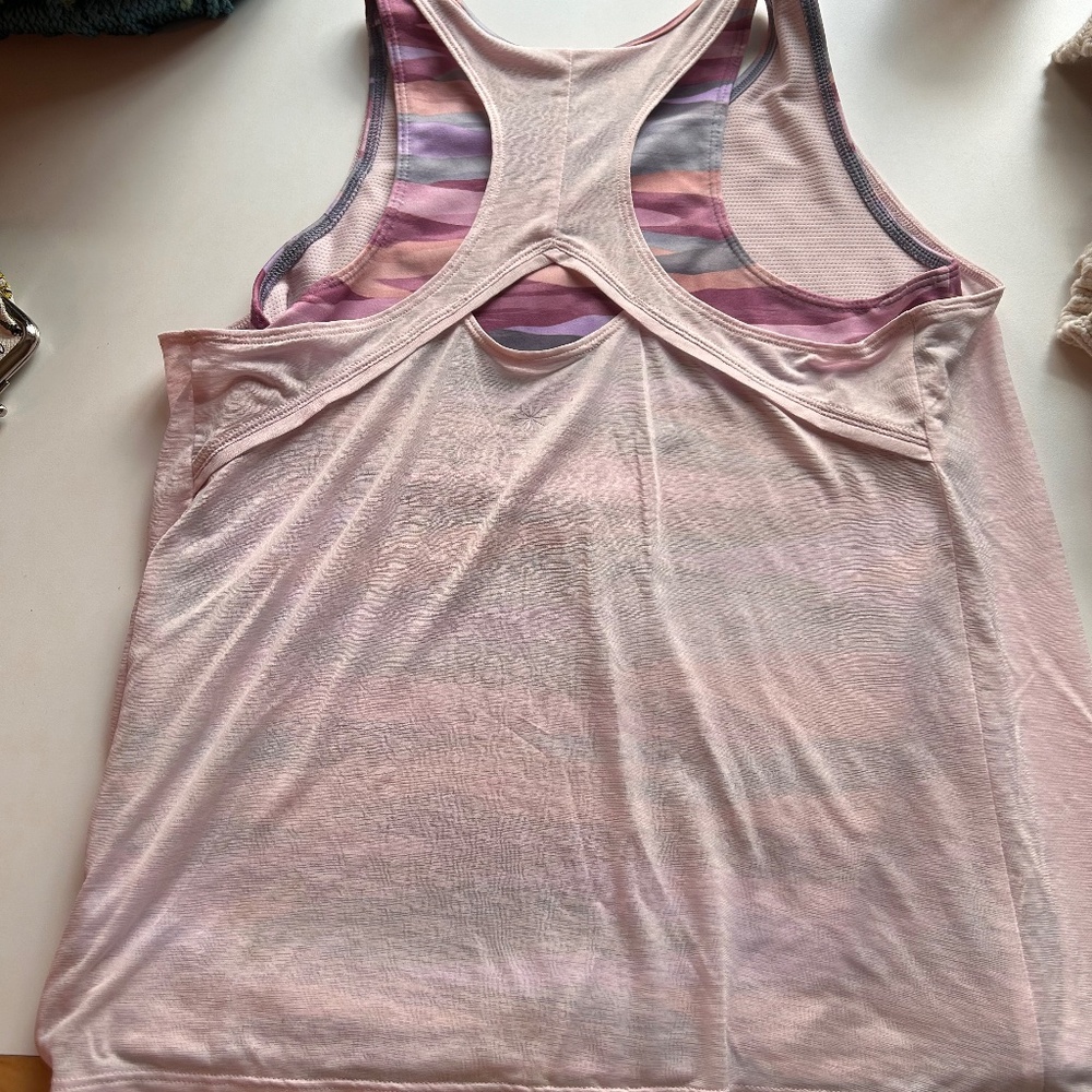 Pink Athleta Tank Top